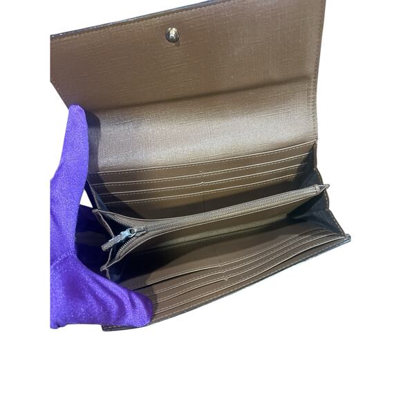 Gucci Guccisma Coated Canvas Long Wallet - Picture 8 of 10
